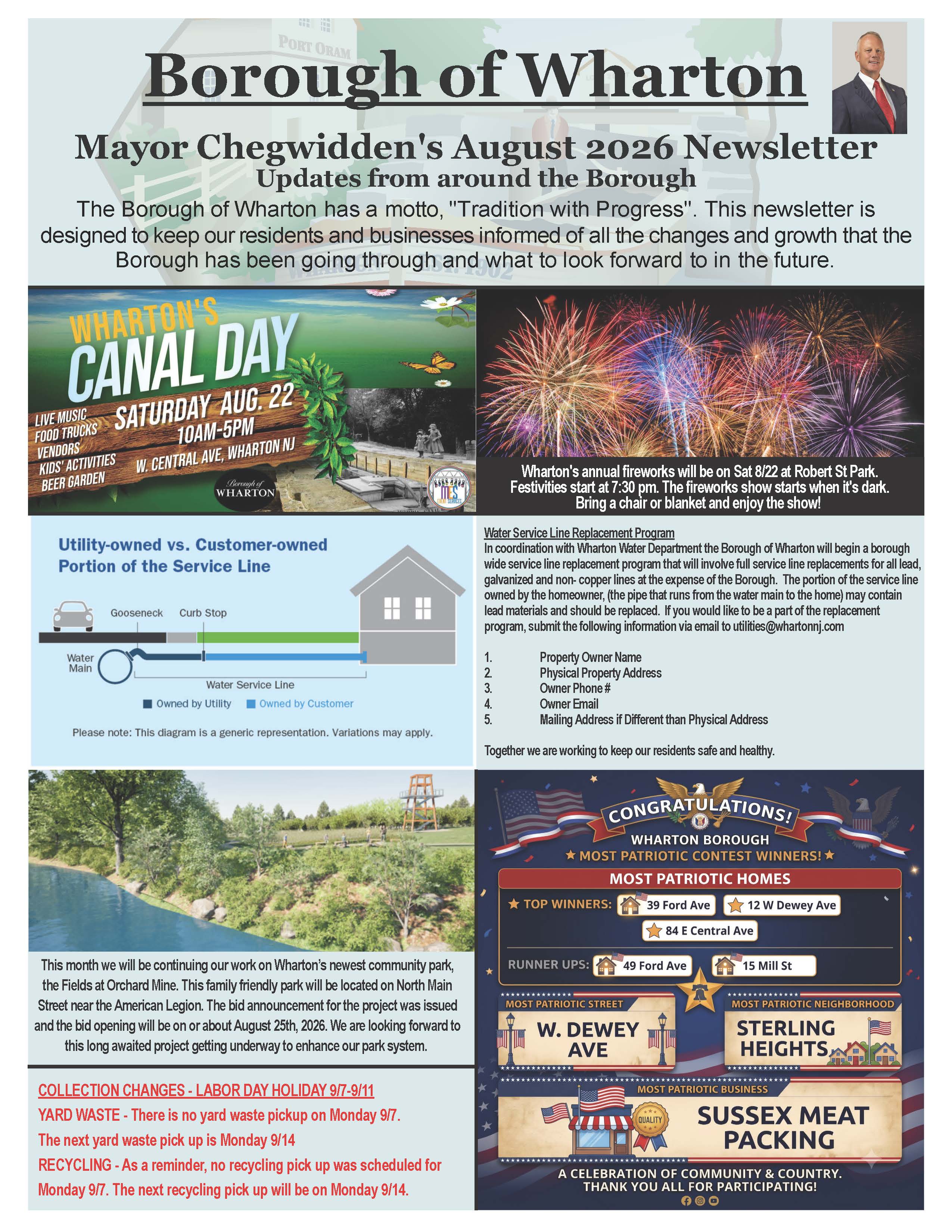 August 2026 Newsletter Page 1