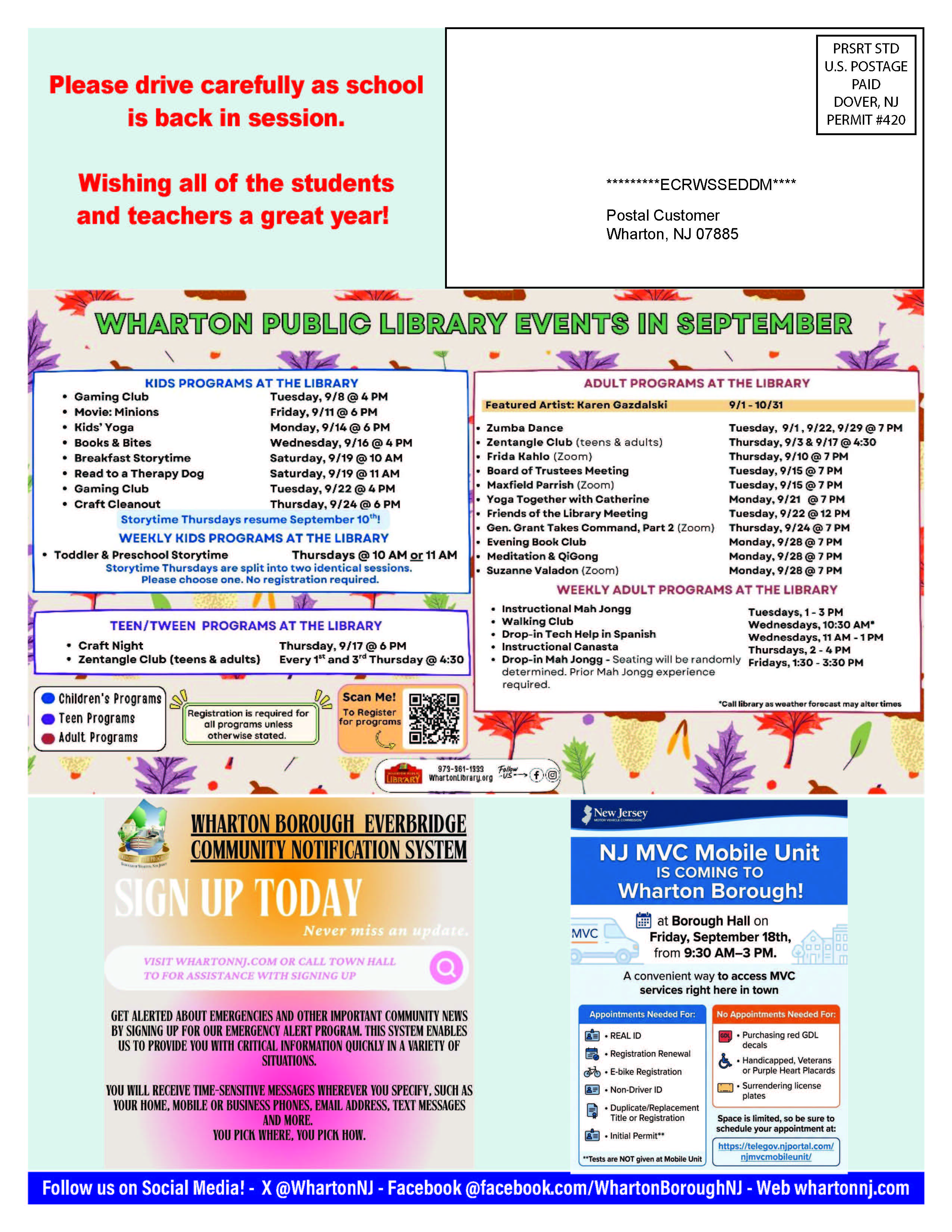 September 2026 Newsletter Page 2